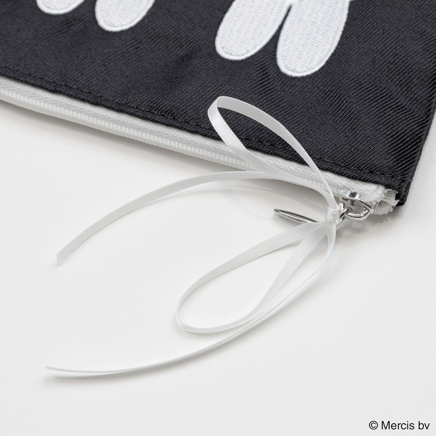 MIFFY 千鳥＆モノトーン ミニフラットポーチ    ブラック - 画像3