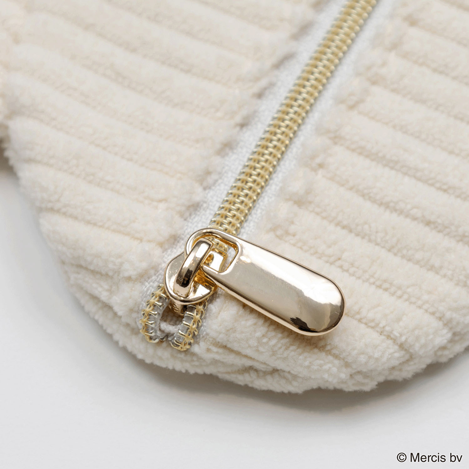 miffy コーデュロイ ダイカットポーチ  アイボリー - 画像5