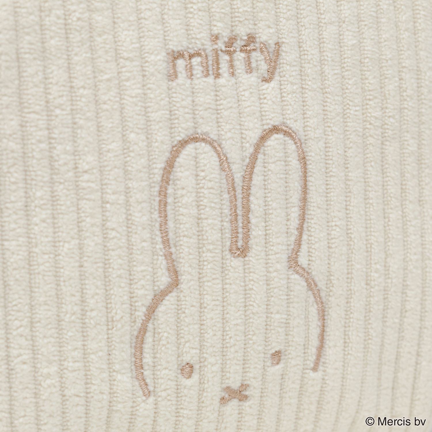 miffy コーデュロイ シェルポーチ  アイボリー - 画像4