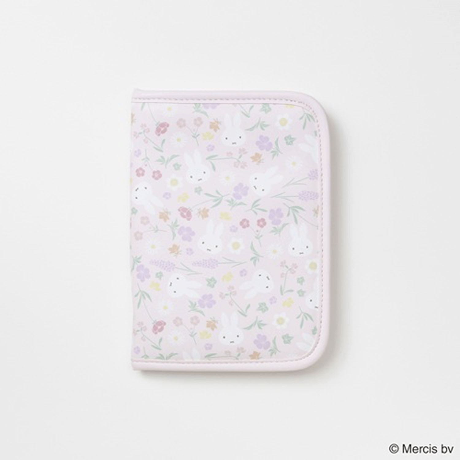 ミッフィー フローラルパターン マルチケース ピンク
