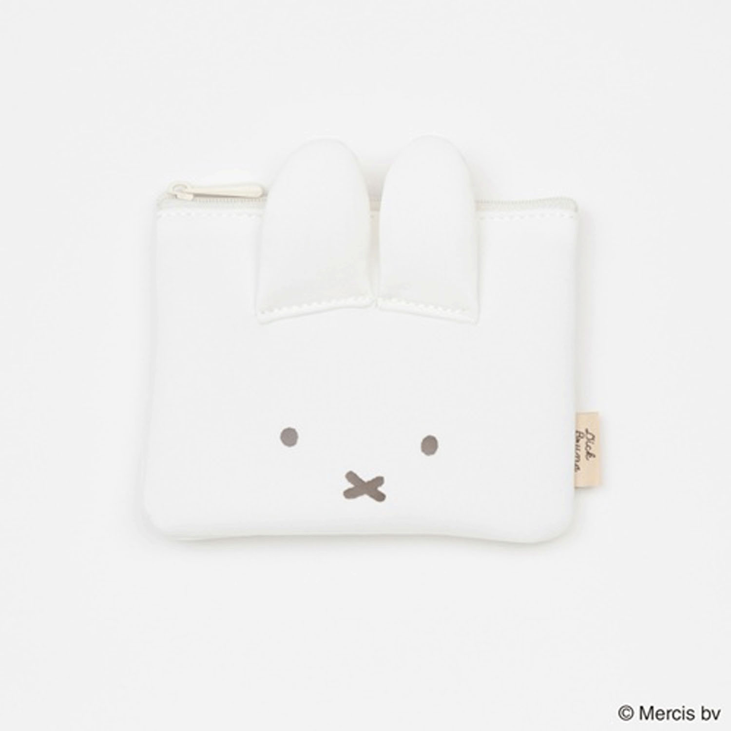 ブルーナフェイス ミニフラットポーチ ミッフィー