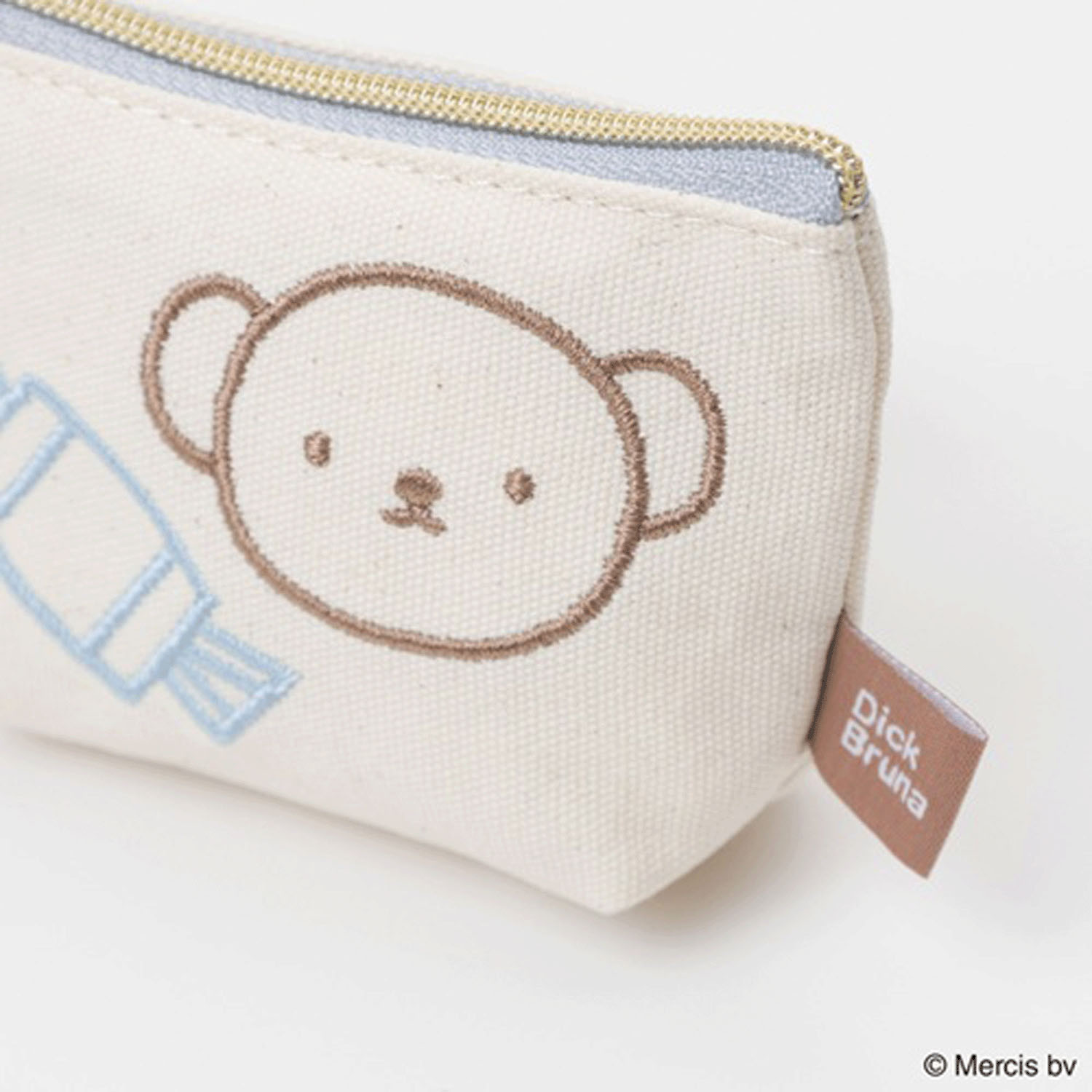 ブルーナ カラフルライン マイクロ台形ポーチ ボリス - 画像4