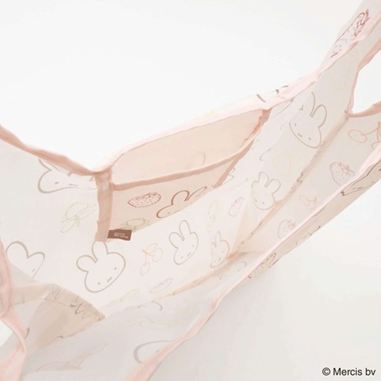 ブルーナ カラフルライン ショッピングバッグS ミッフィー - 画像3