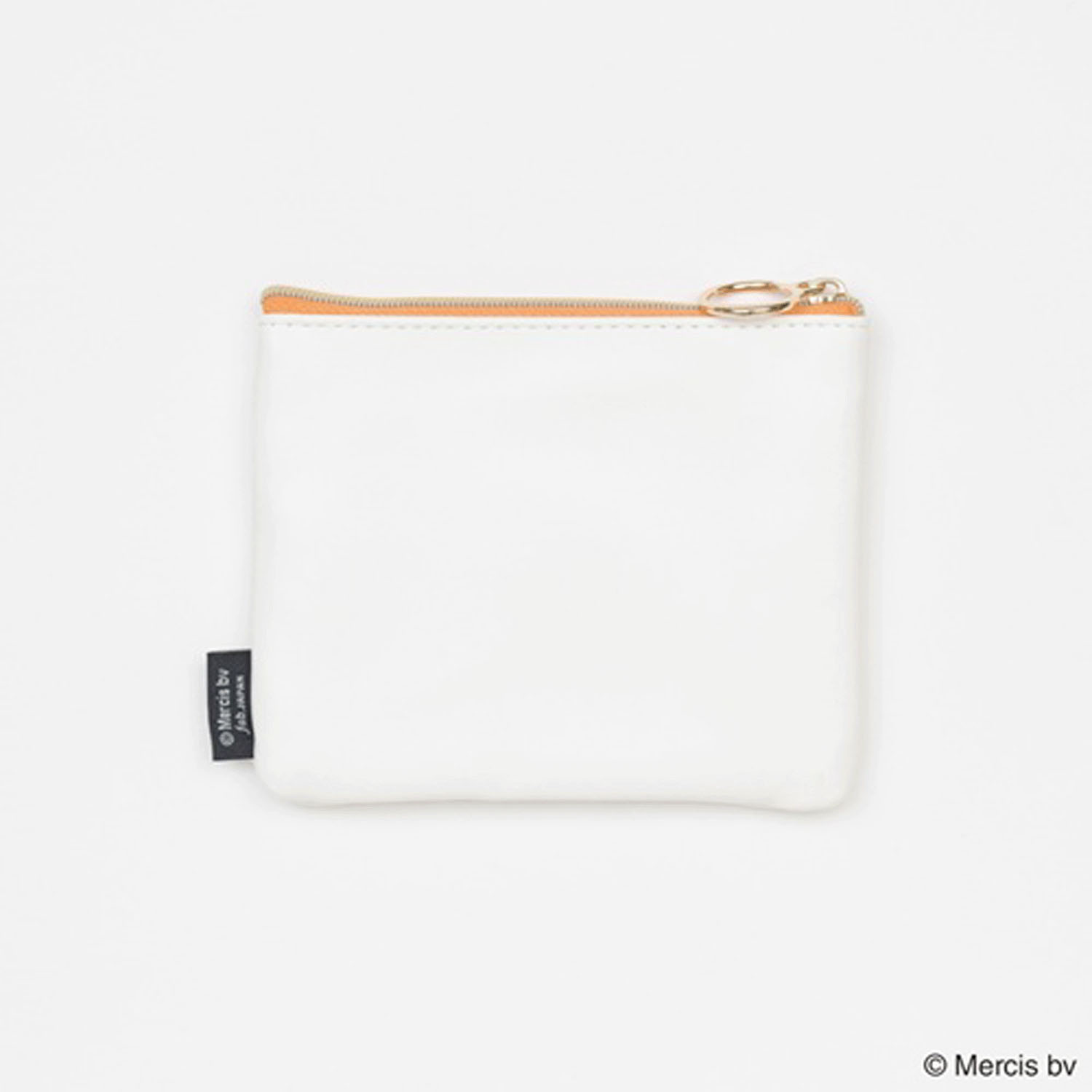 ミッフィーパッチ ミニフラットポーチ ブルーナレッド - 画像2