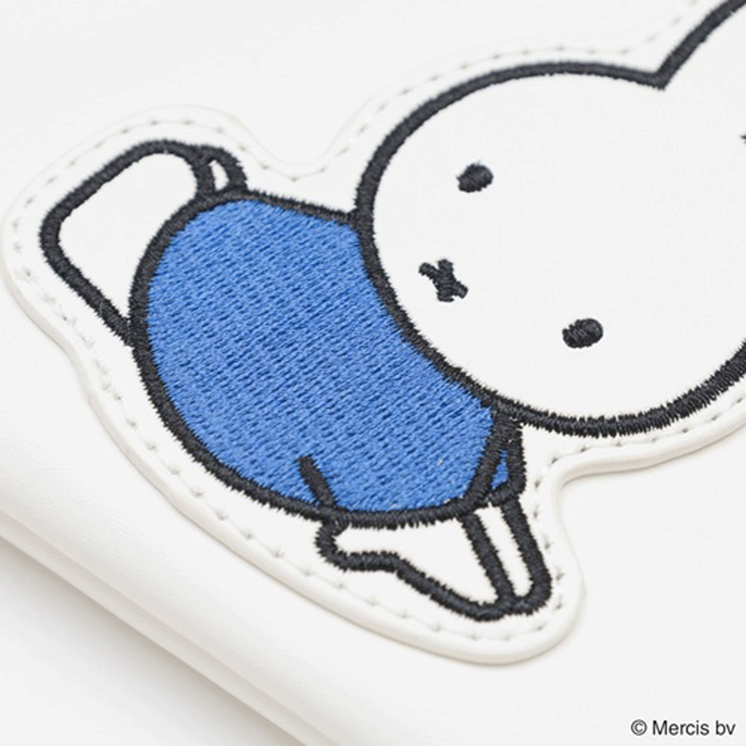 ミッフィーパッチ ミニフラットポーチ ブルーナブルー - 画像4