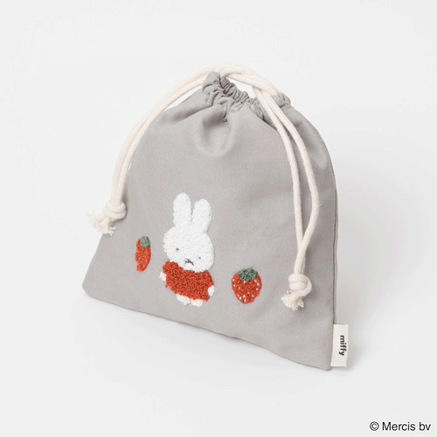 ミッフィー レッド＆ピンク 巾着 イチゴ - 画像3