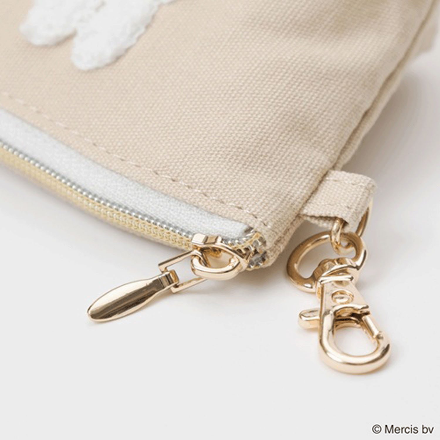 ミッフィー レッド＆ピンク マイクロミニ台形ポーチ チューリップ - 画像3