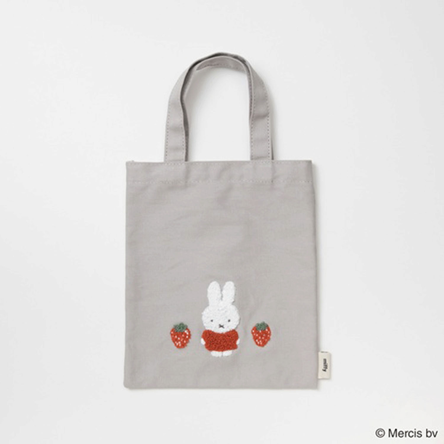 ミッフィー レッド＆ピンク ミニトートバッグ イチゴ