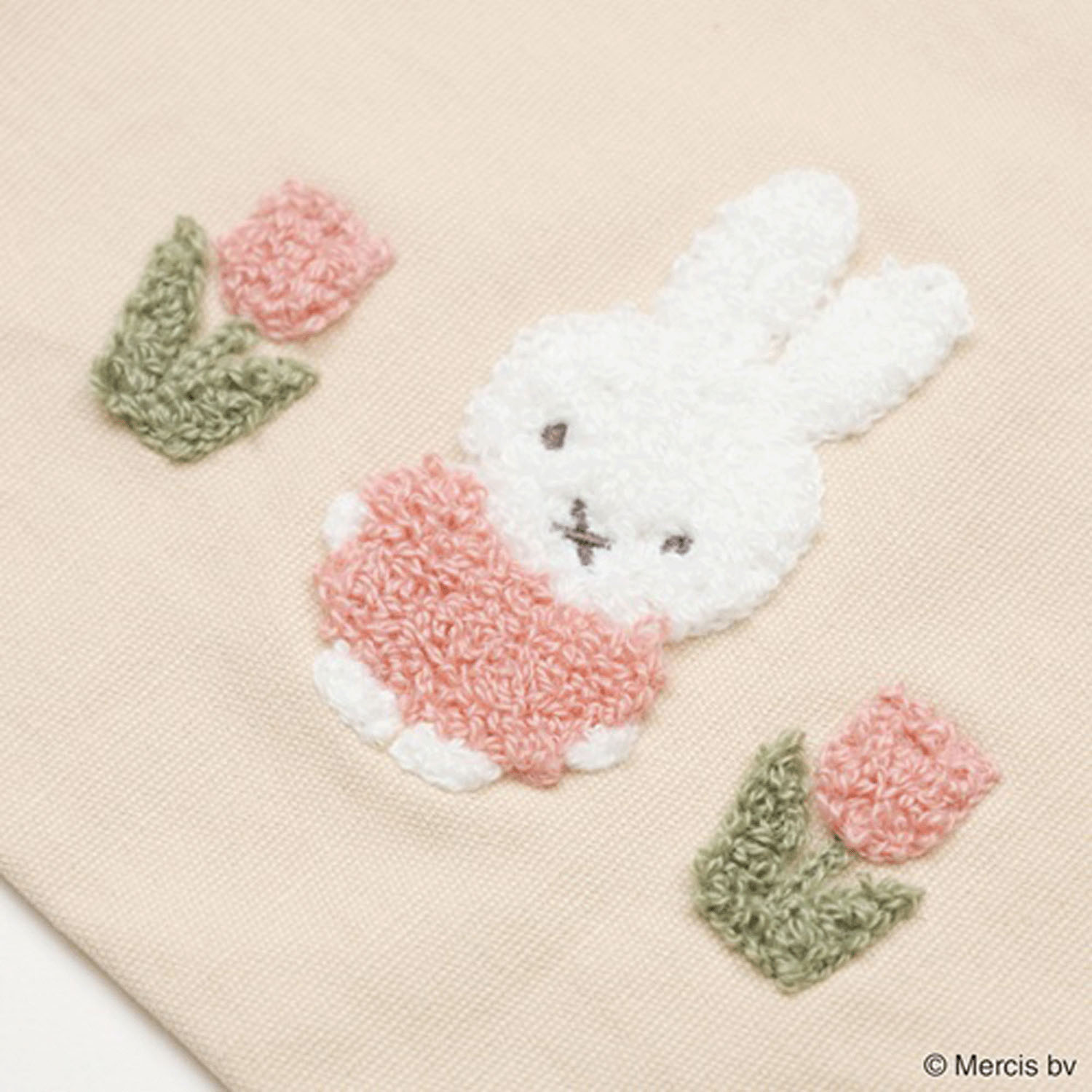 ミッフィー レッド＆ピンク ミニトートバッグ チューリップ - 画像3