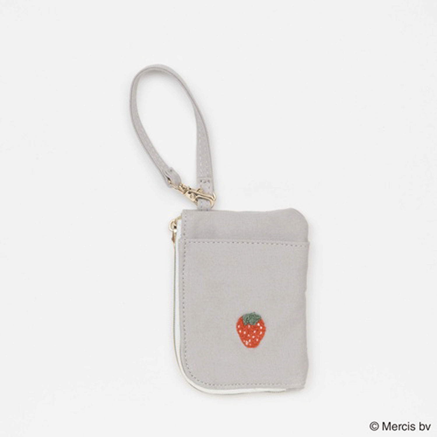 ミッフィー レッド＆ピンク コイン＆パスケース イチゴ - 画像2