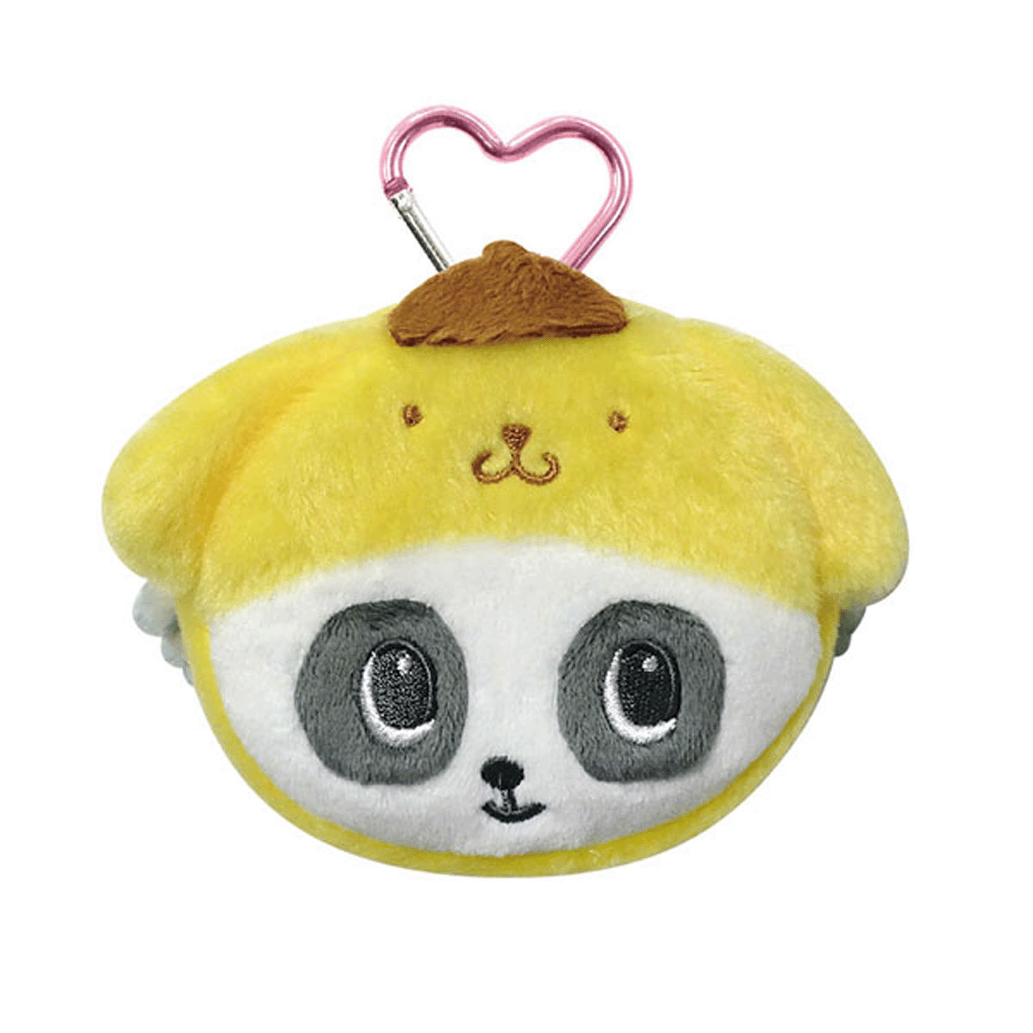 パンシェル×サンリオキャラクターズ フェイスミニポーチ ポムポムプリン