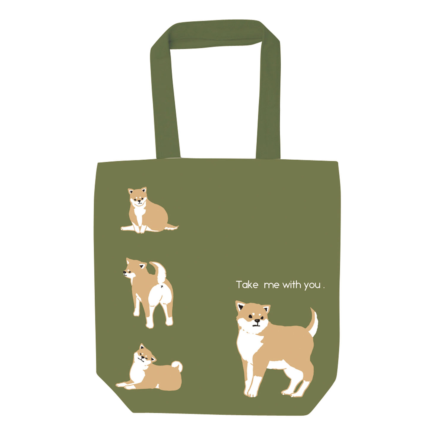 トートバッグ モカ／カーキ