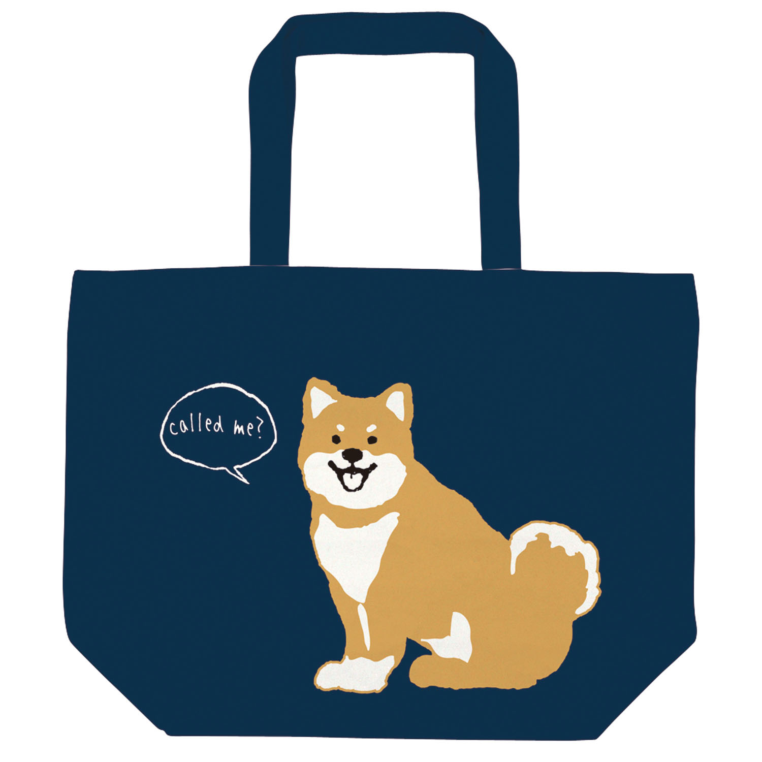 横型トートバッグ シータくん／ネイビー