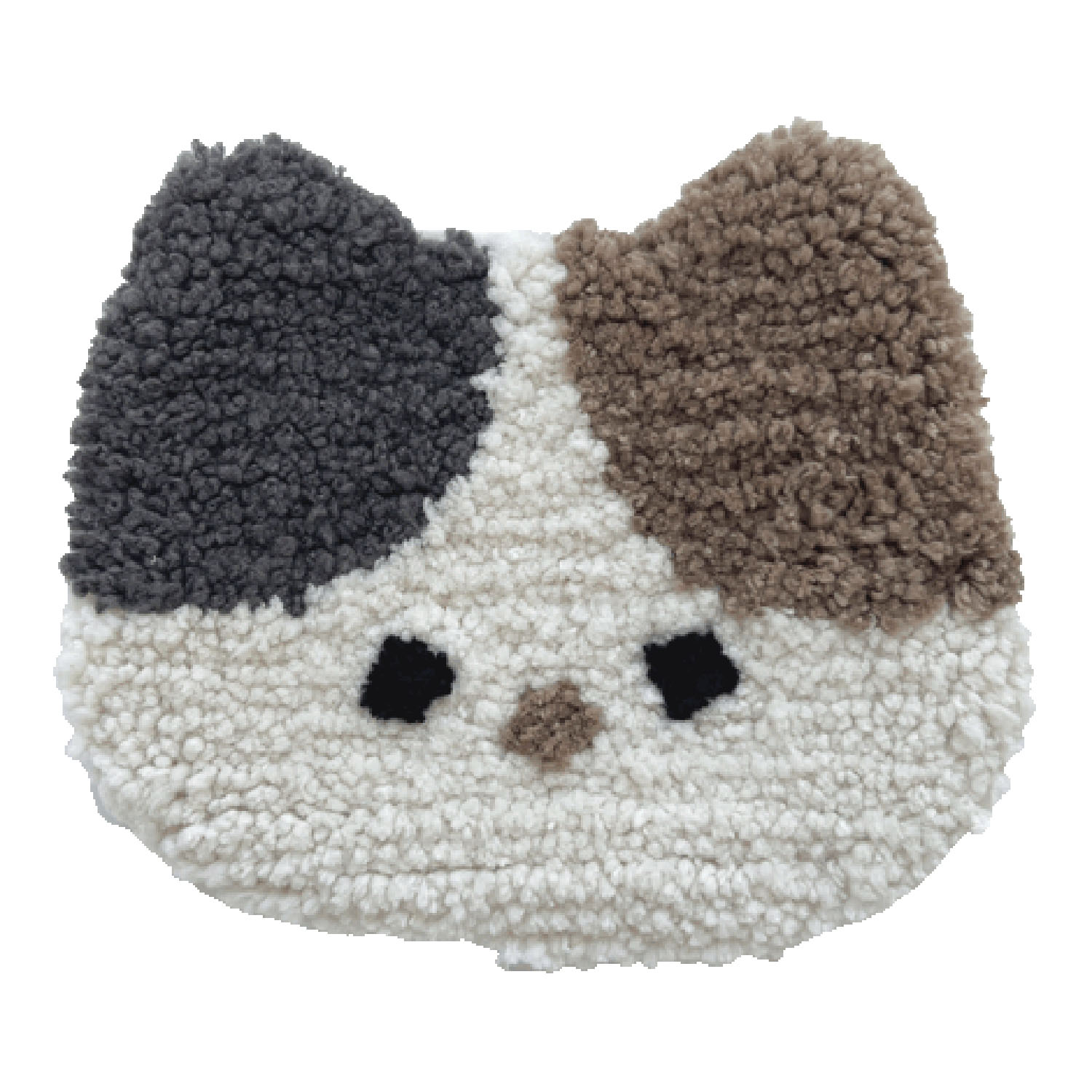 タフティングポーチ ミケ猫