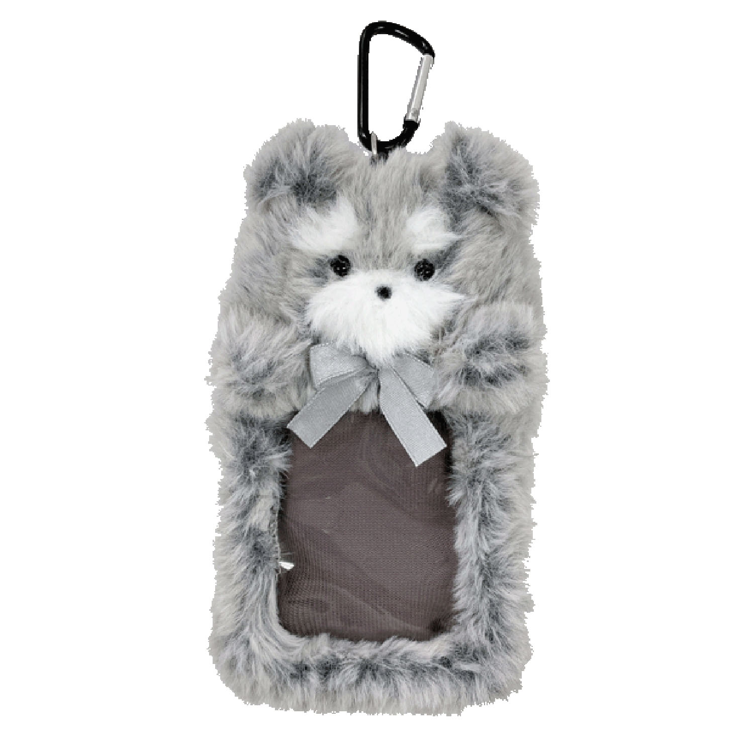 リール付きカードケース シュナウザー