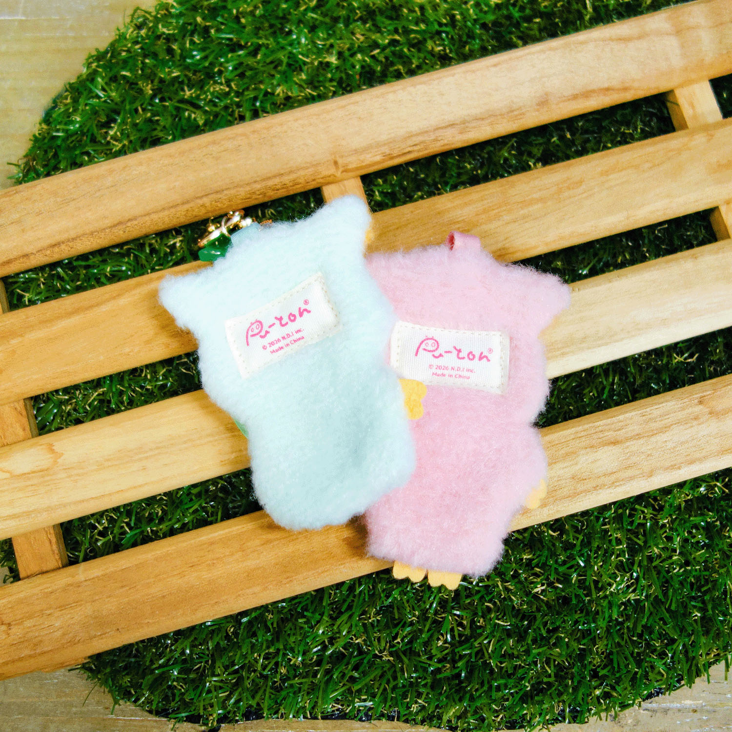 ぷーとんふわふわチャーム 座り - 画像3