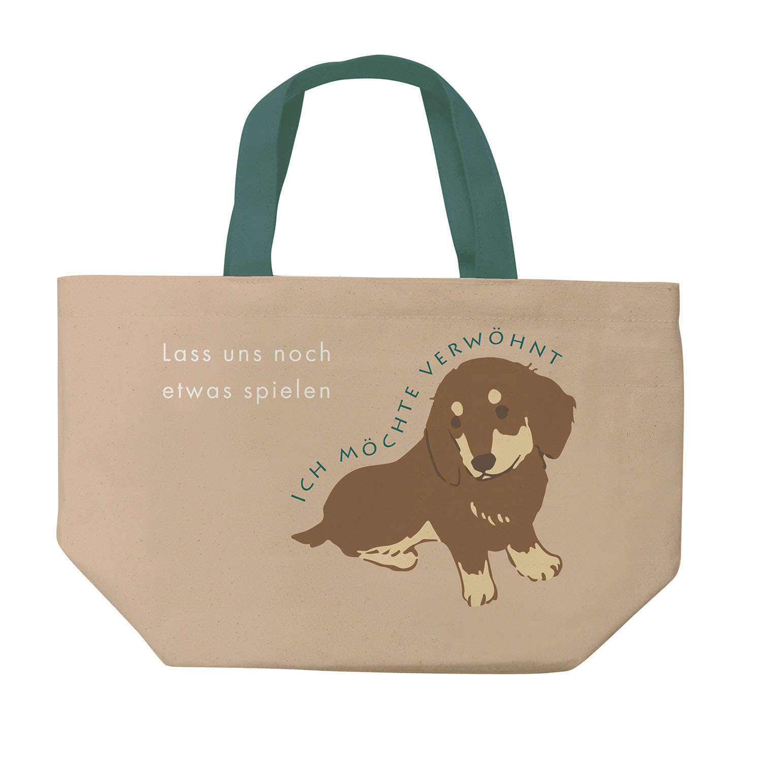 ミニトートバッグ カールおすわり