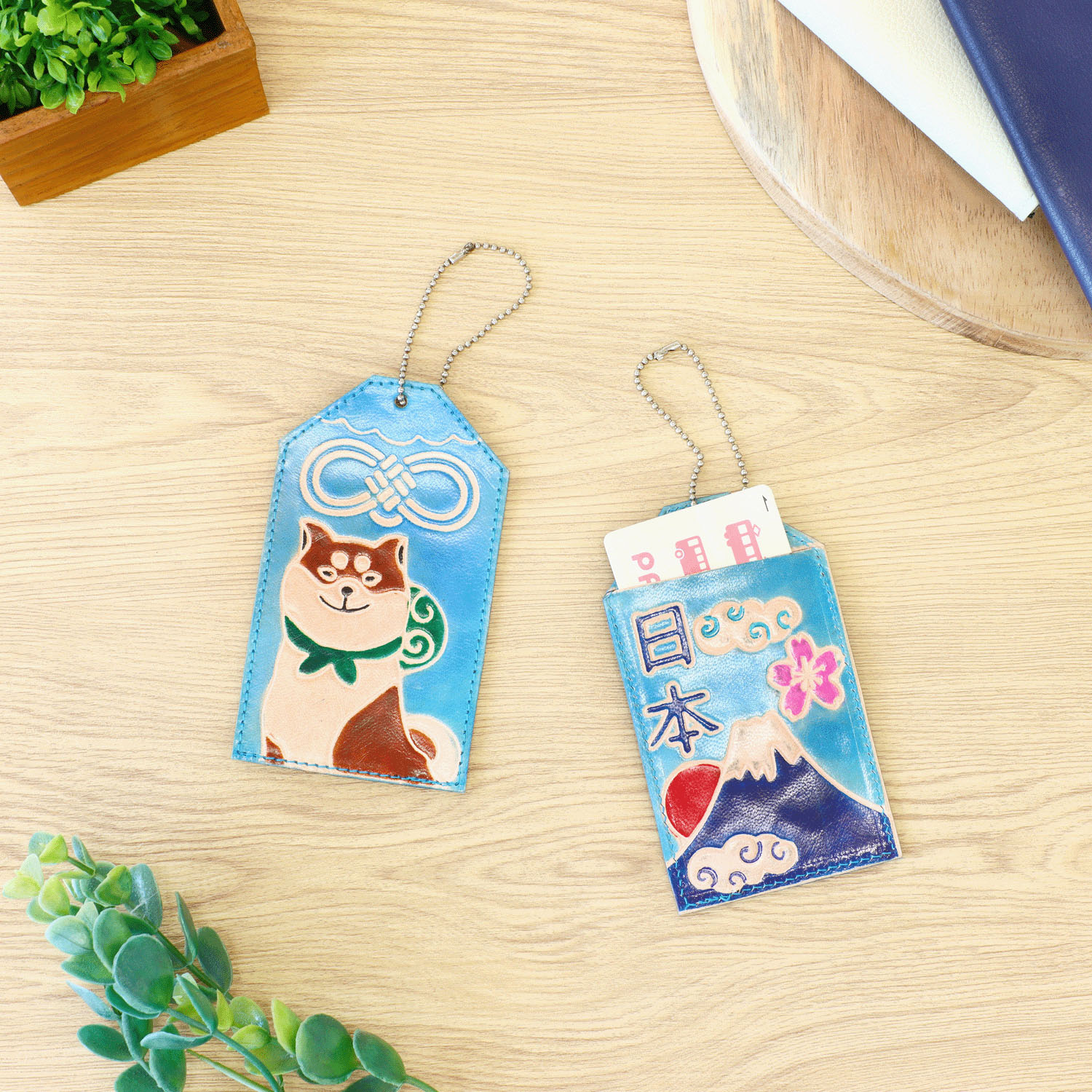 ヤンピーカードケース ふろしきシバイヌ