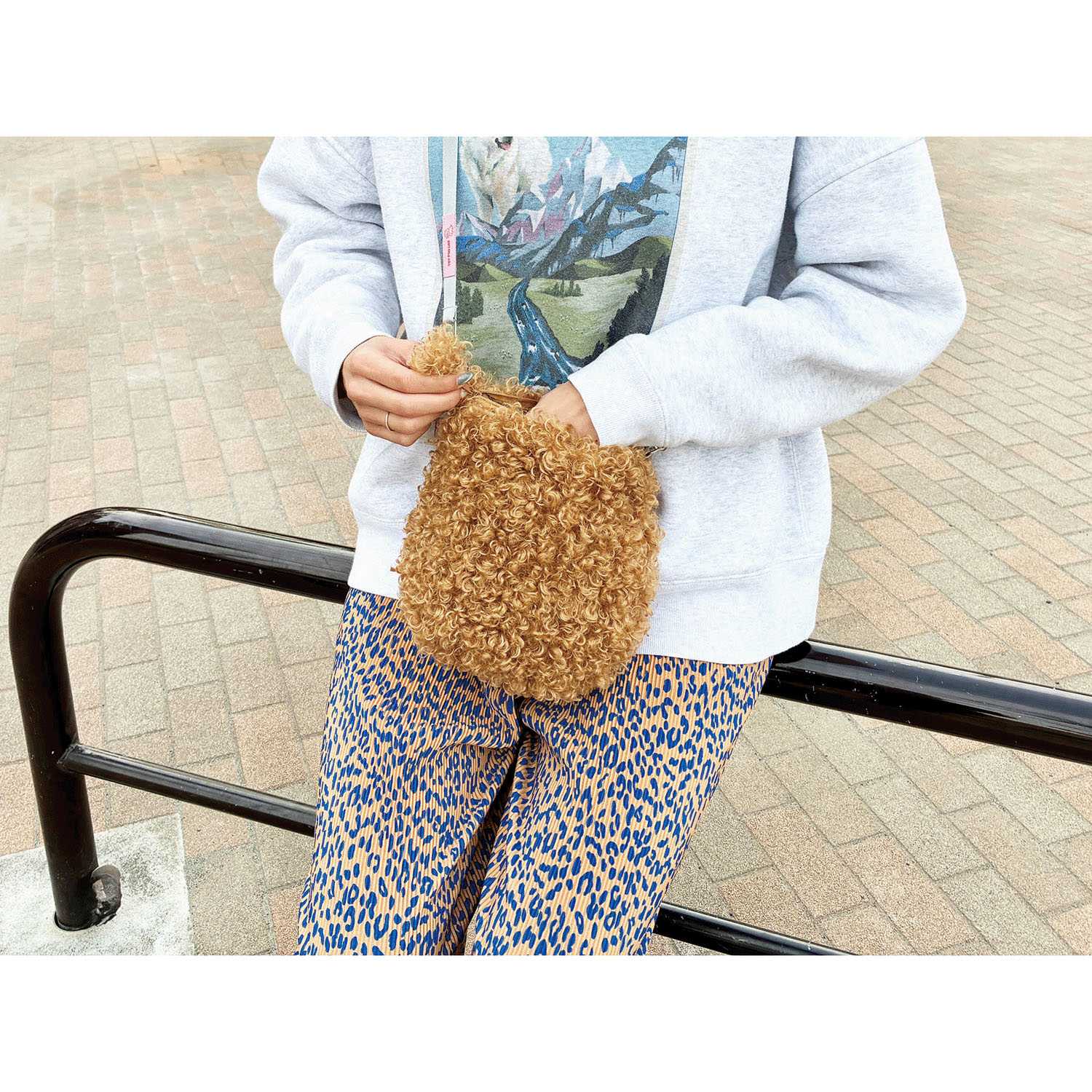 トイプードル 2WAYサコッシュ RED - 画像2