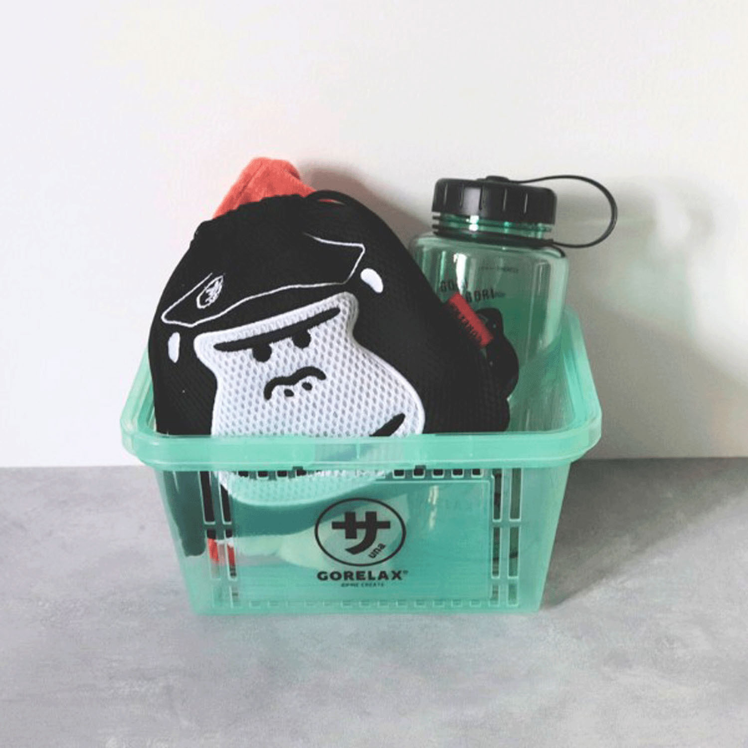 ごリラックス まもるさんの洗える巾着 - 画像5