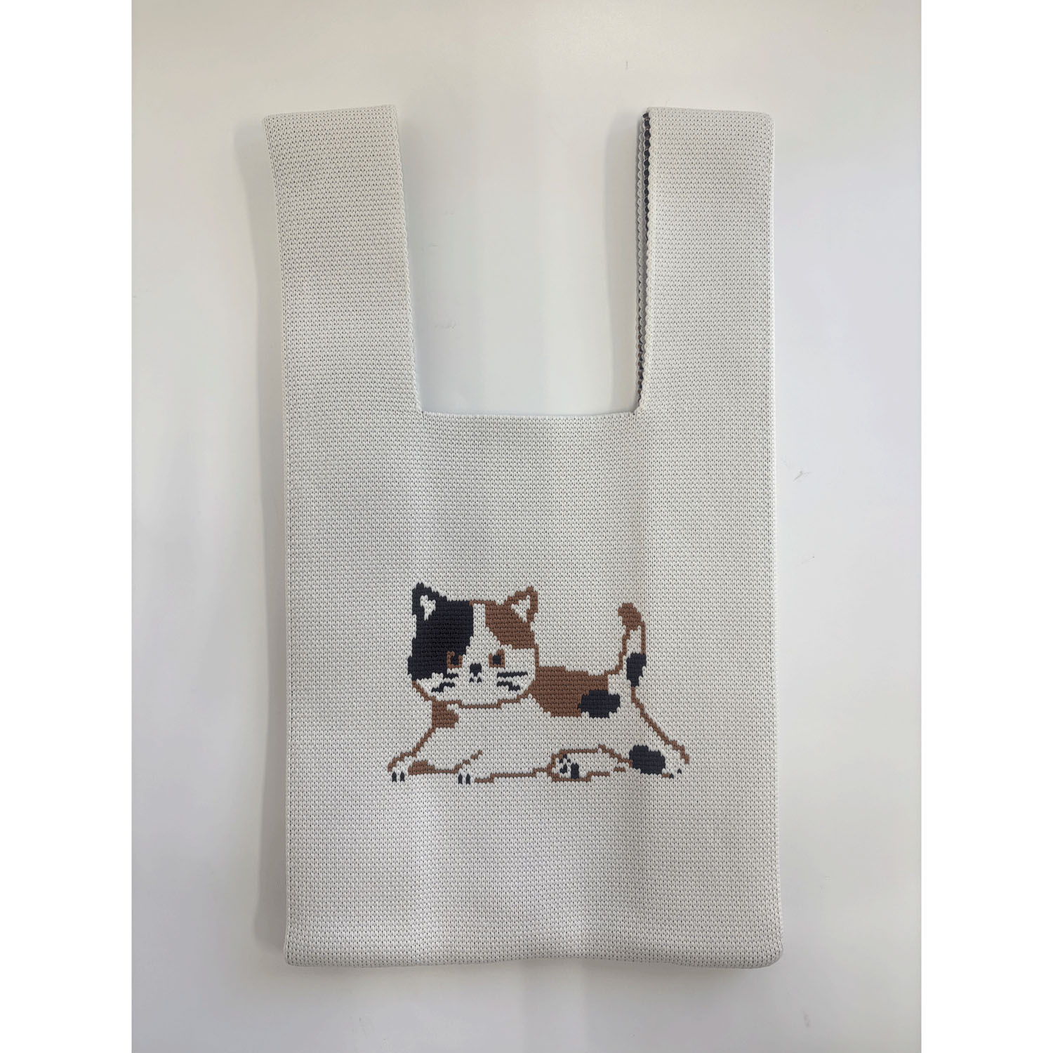 ニットバッグ ミケネコ - 画像2