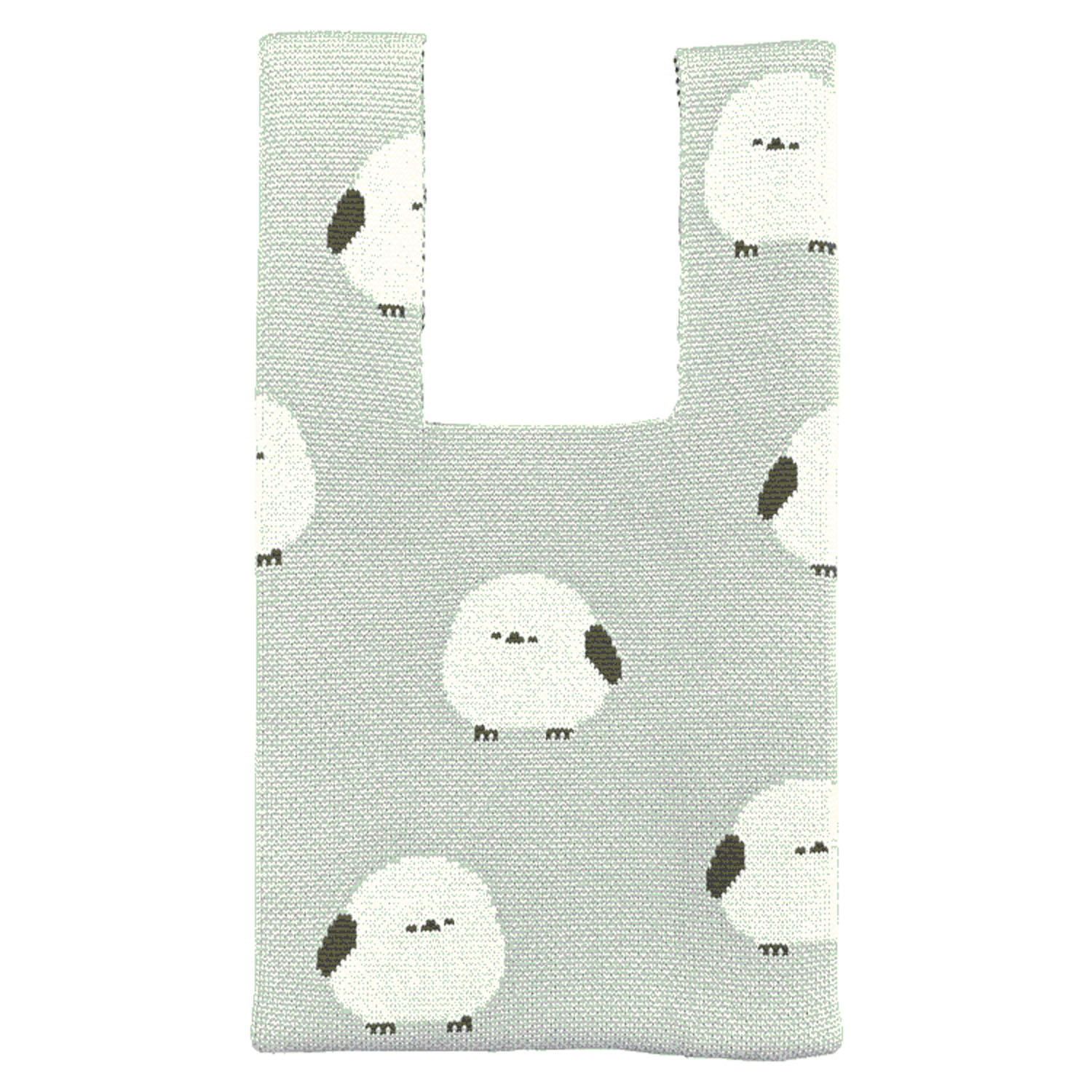 ニットバッグ シマエナガ総柄