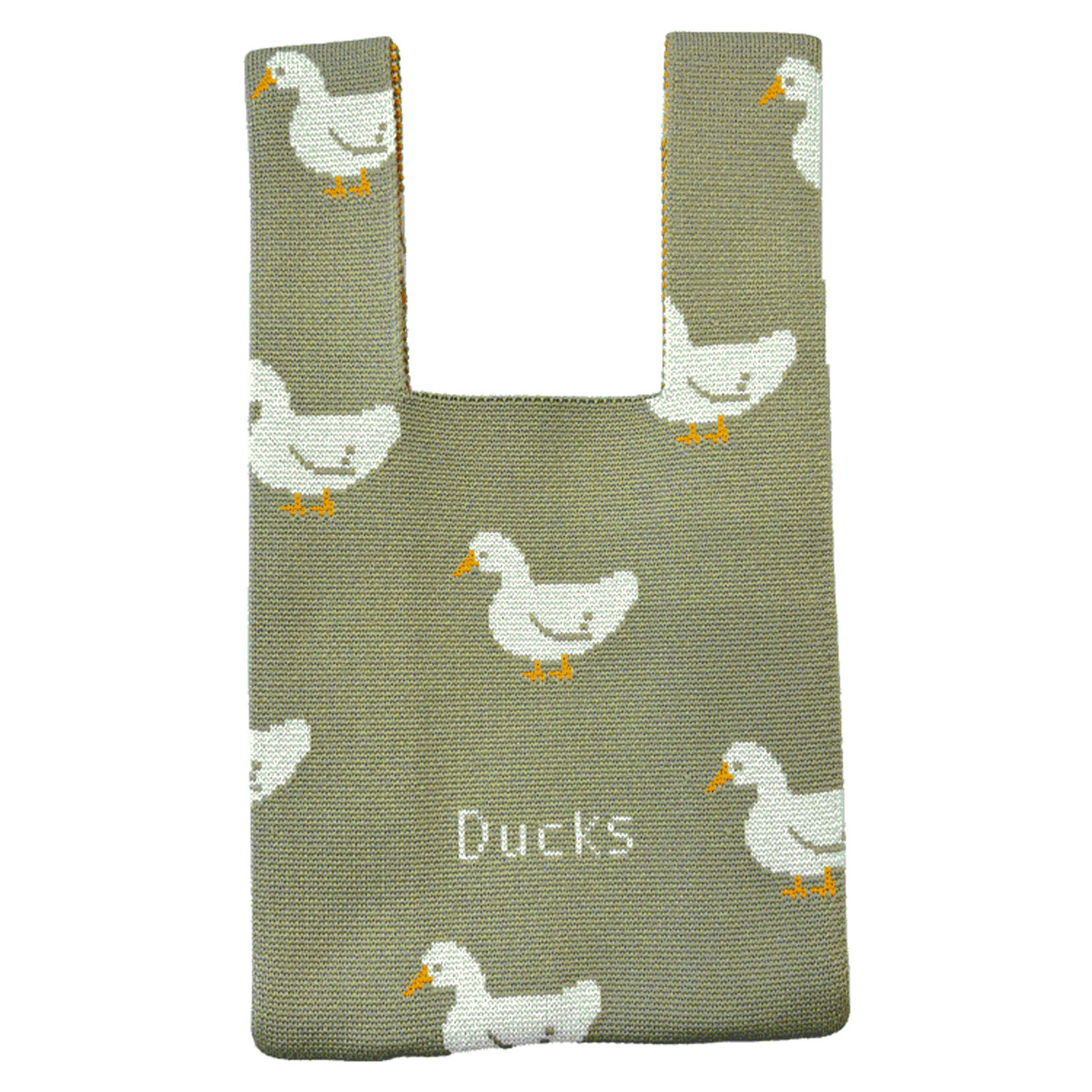 ニットバッグ あひる