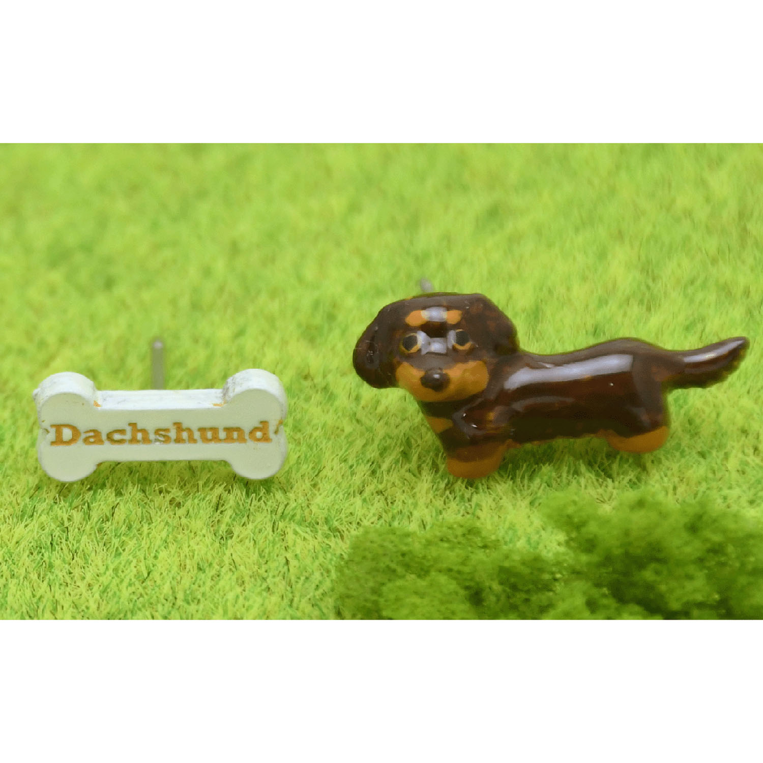 eiloピアス ダックスフンド（ブラウン）