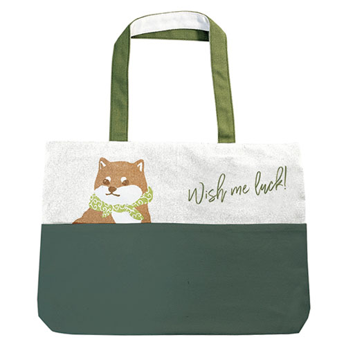 ポケット横型トートバッグコータくん