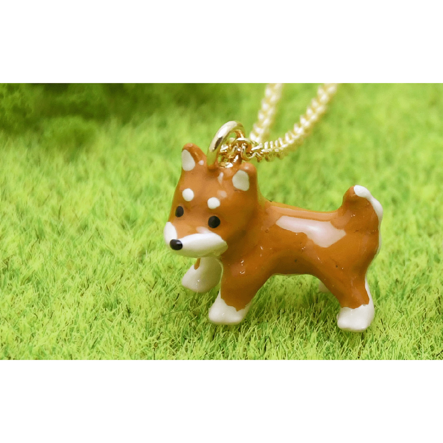 elioネックレス 柴犬（茶柴）