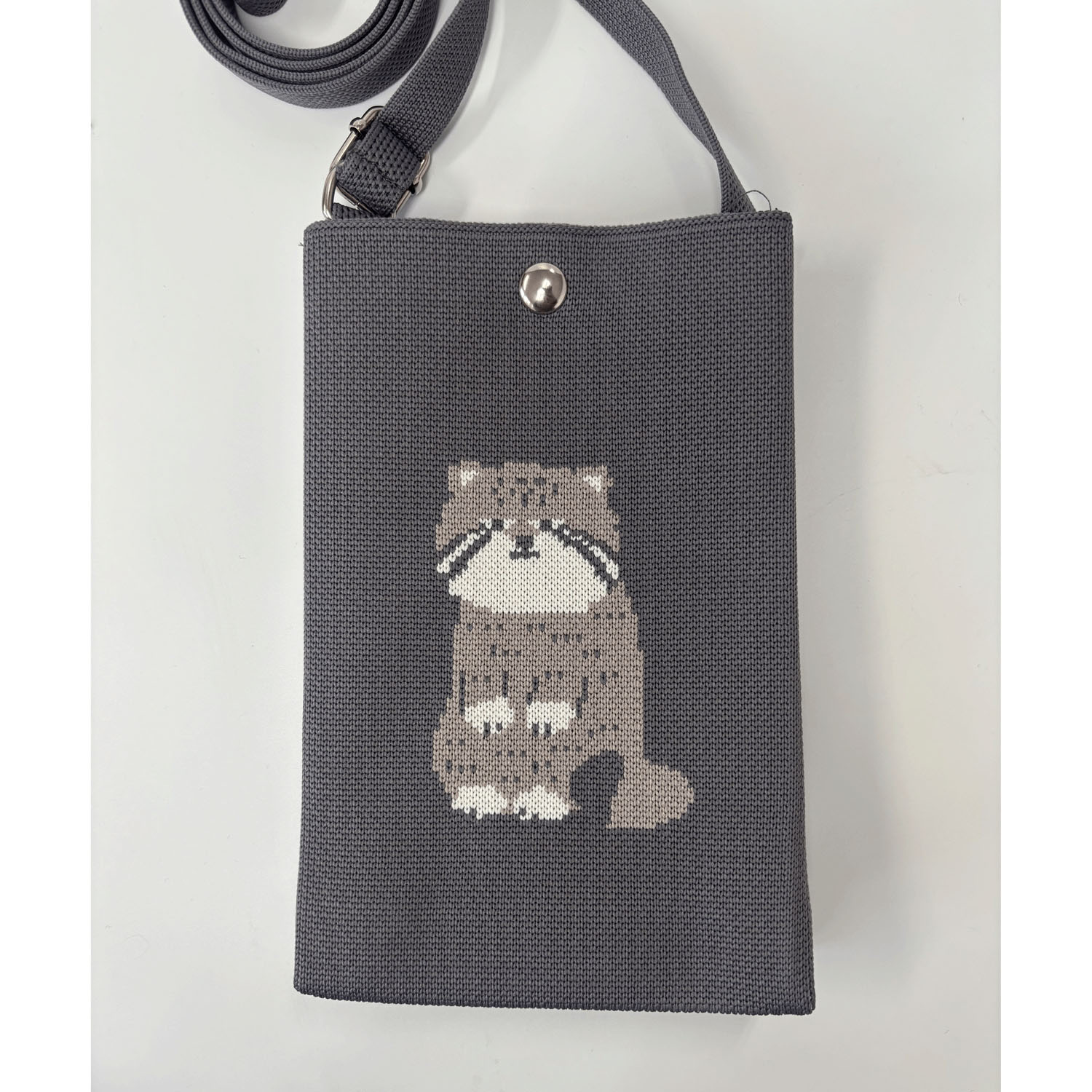 ニットショルダーバッグ マヌルネコ - 画像2