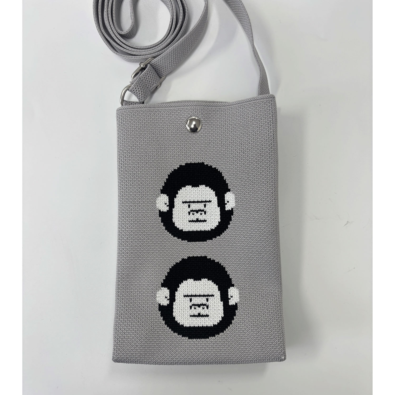 ニットショルダーバッグ ゴリラ - 画像2