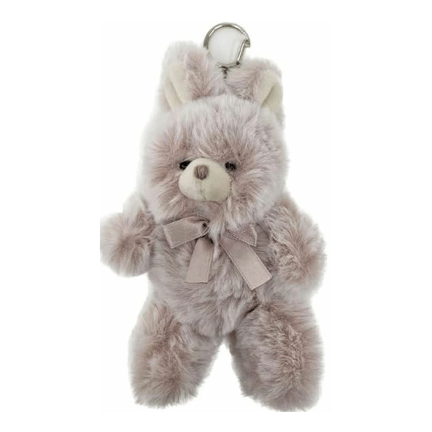 アニマルキーホルダー ウサギ ピンク