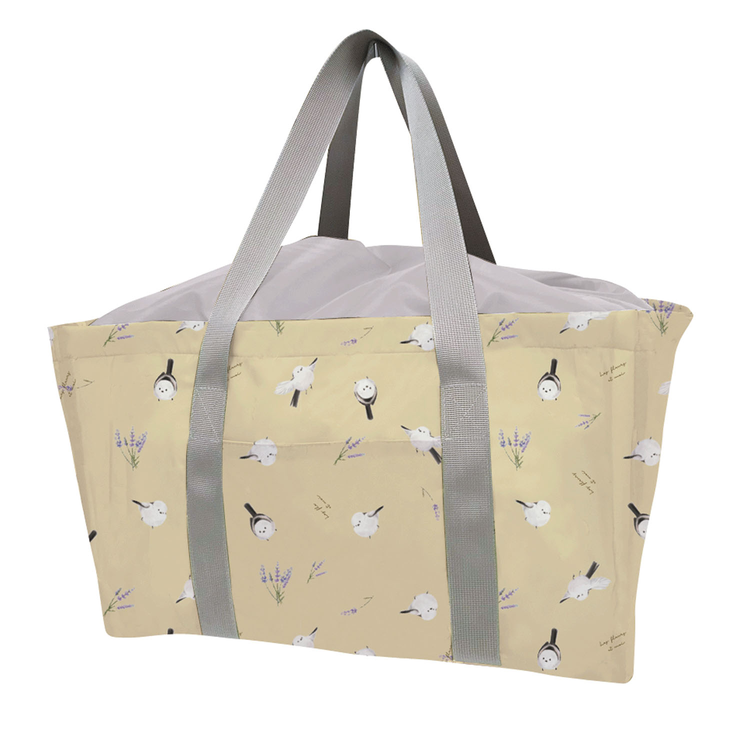 保冷レジかごバッグ（スクエア） ミルク