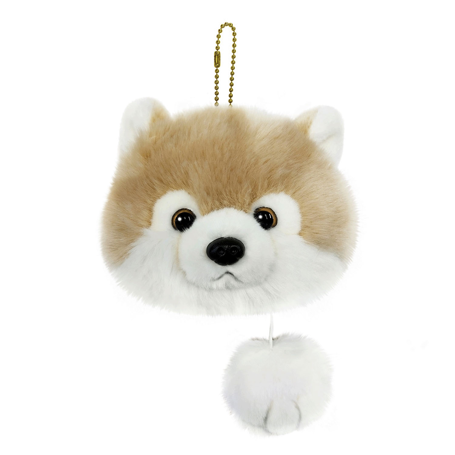 チャーム付きポーチ ポメラニアン