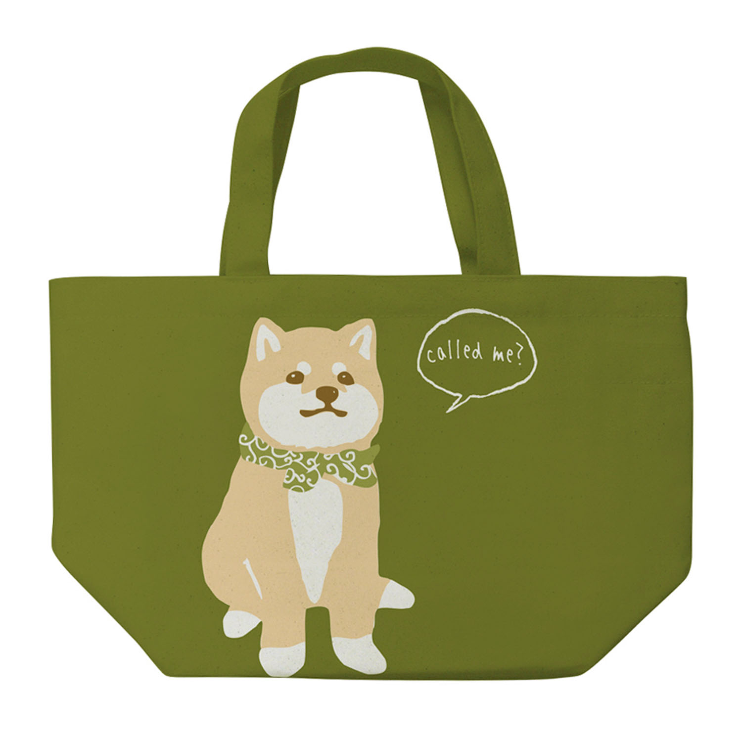 ミニトート まめしばカーキ（コータくん）