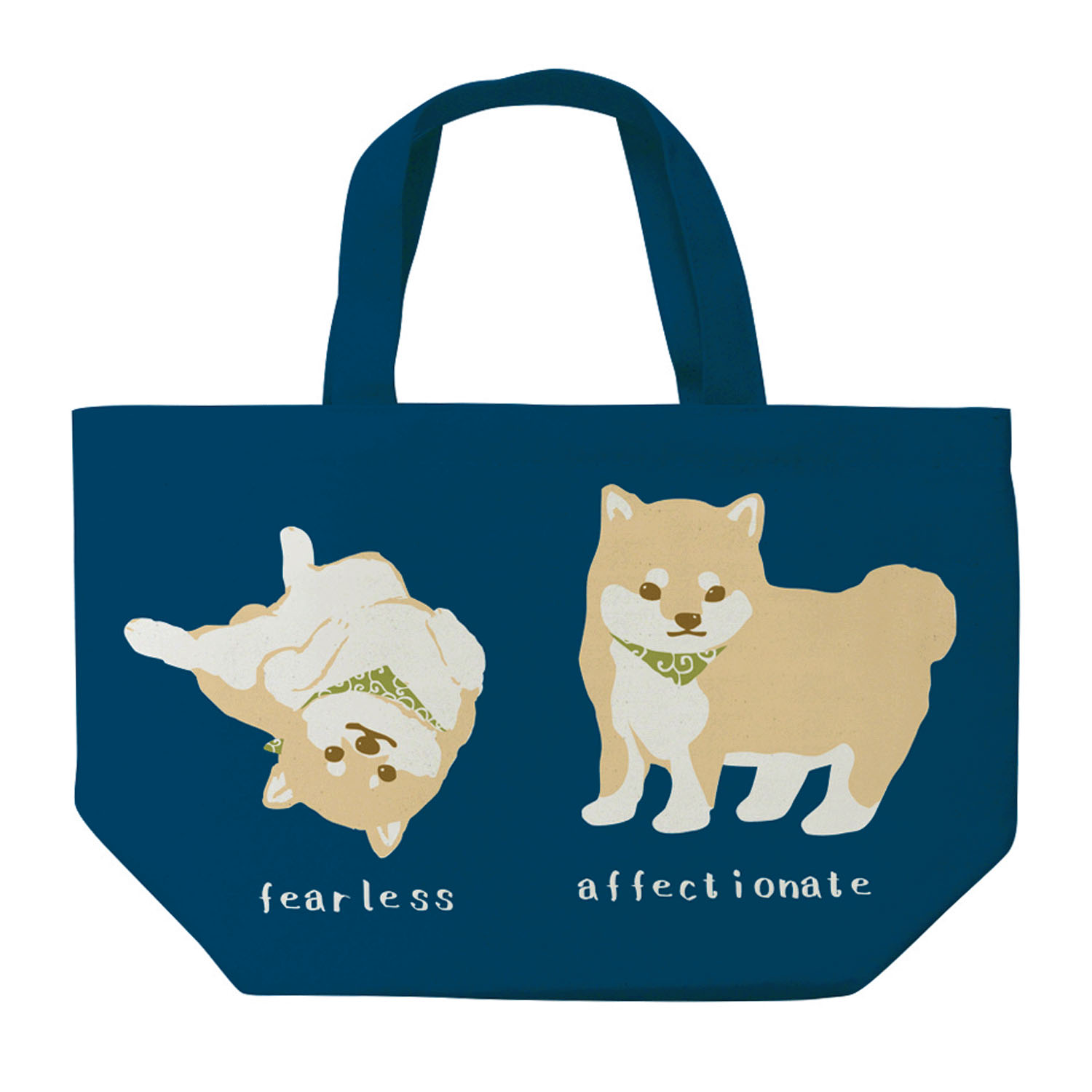 ミニトート まめしばネイビー（コータくん）