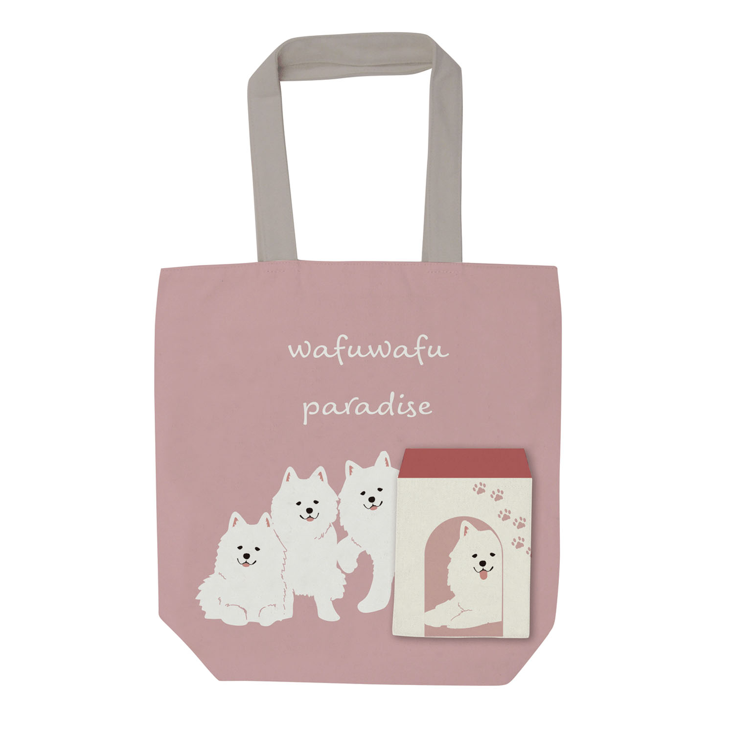 前ポケットトートバッグ カイ＆ブラザーズ