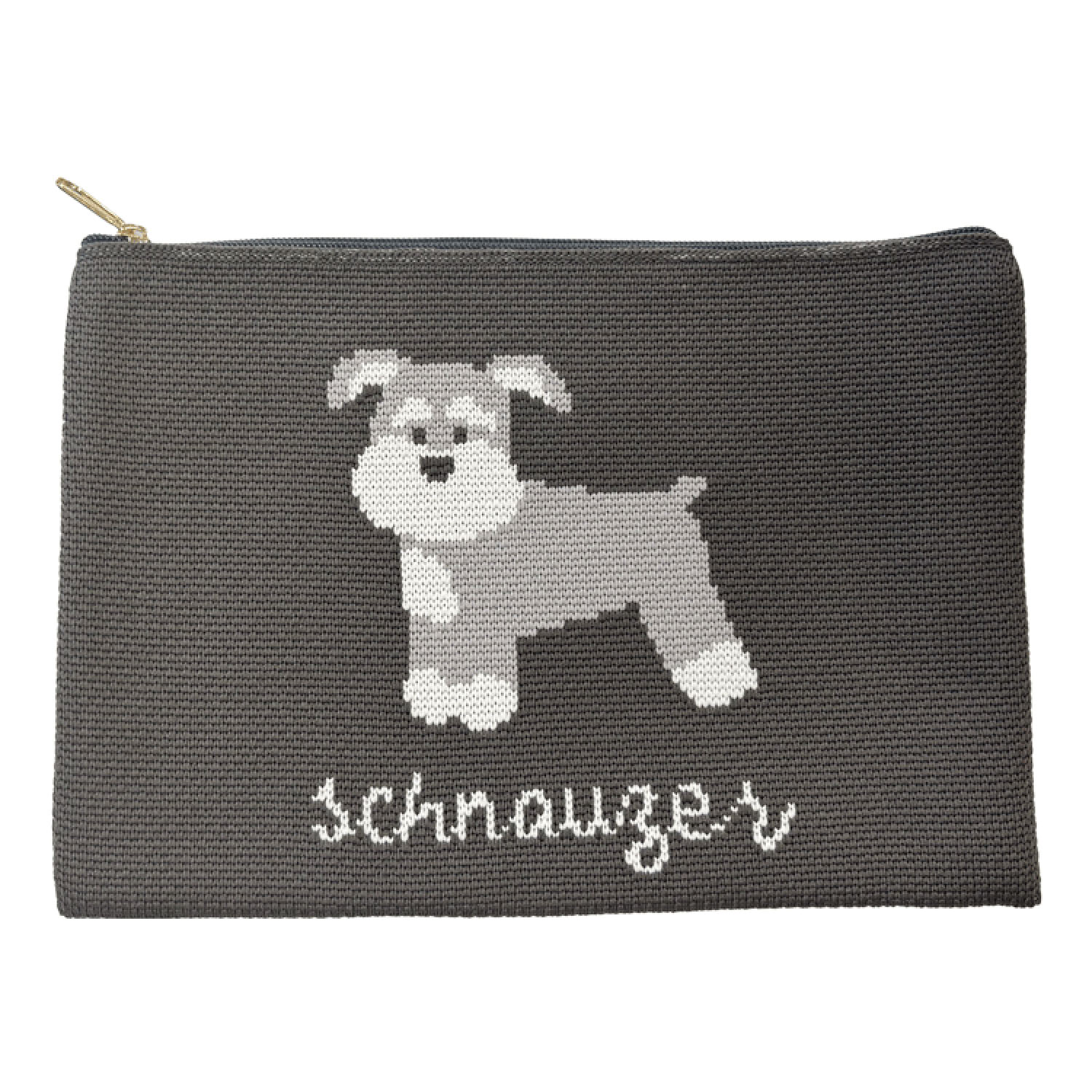 ニットポーチ シュナウザー