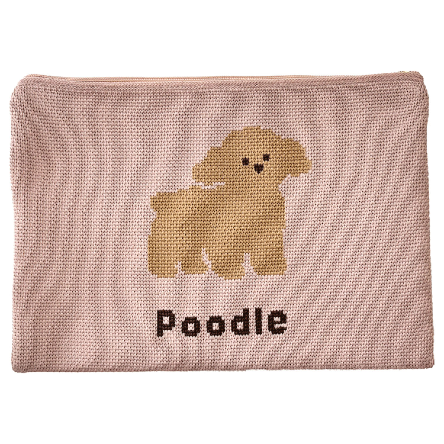 ニットポーチ プードル
