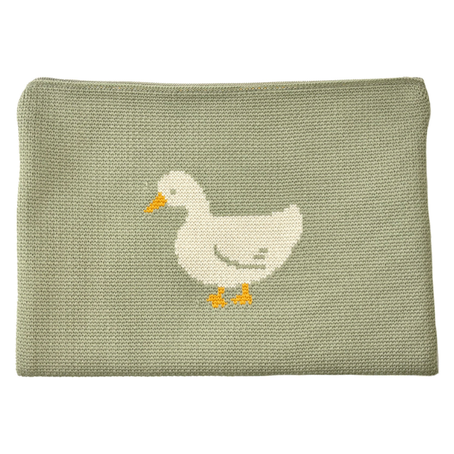 ニットポーチ あひる