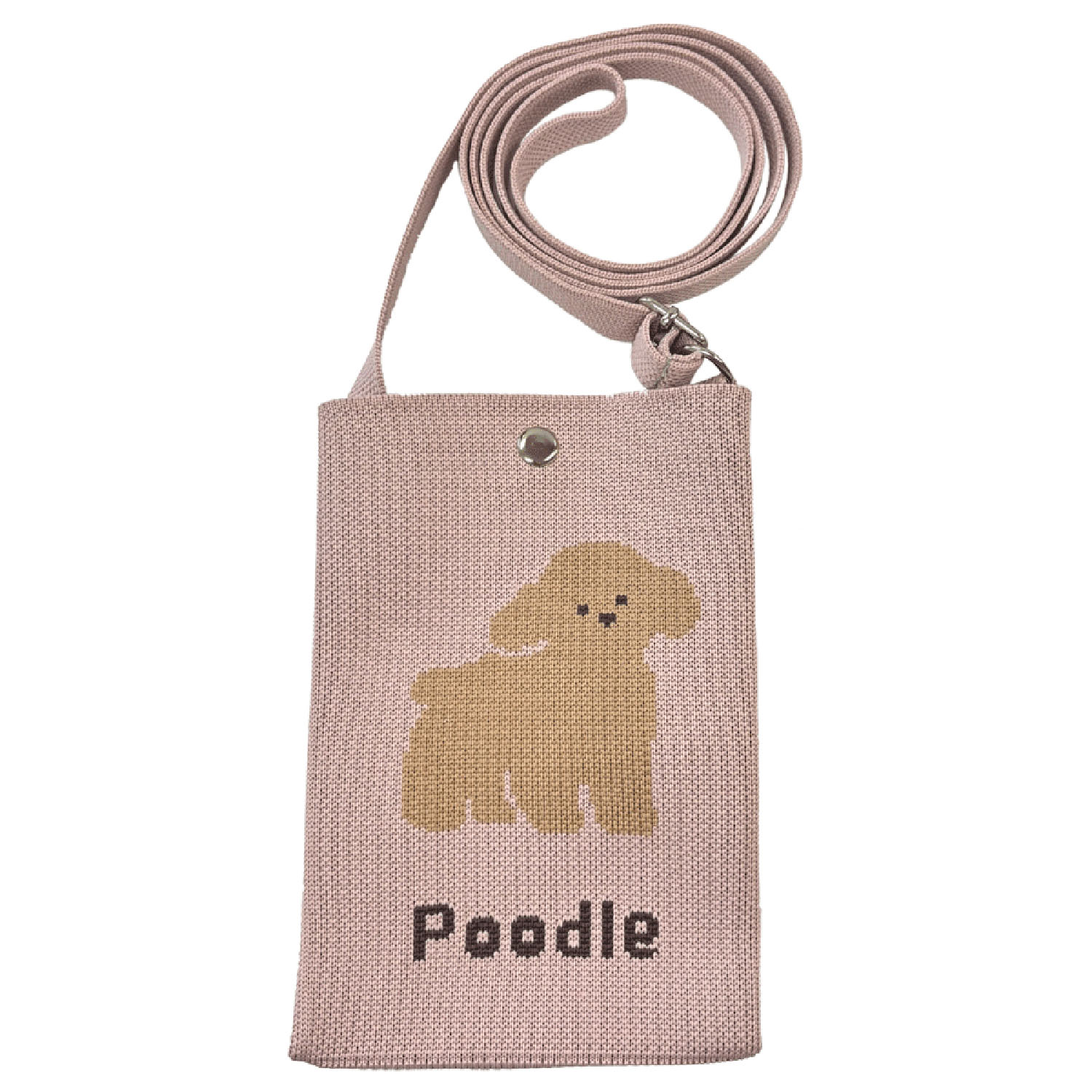 ニットショルダーバッグ プードル