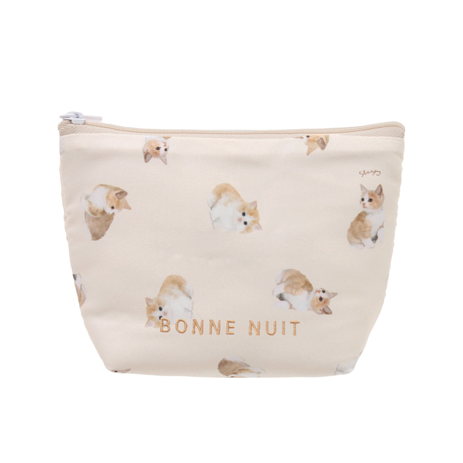 ティッシュ舟形ポーチ ネコ