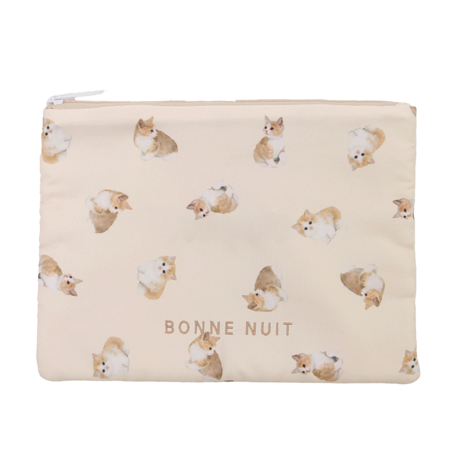 フラットポーチ ネコ