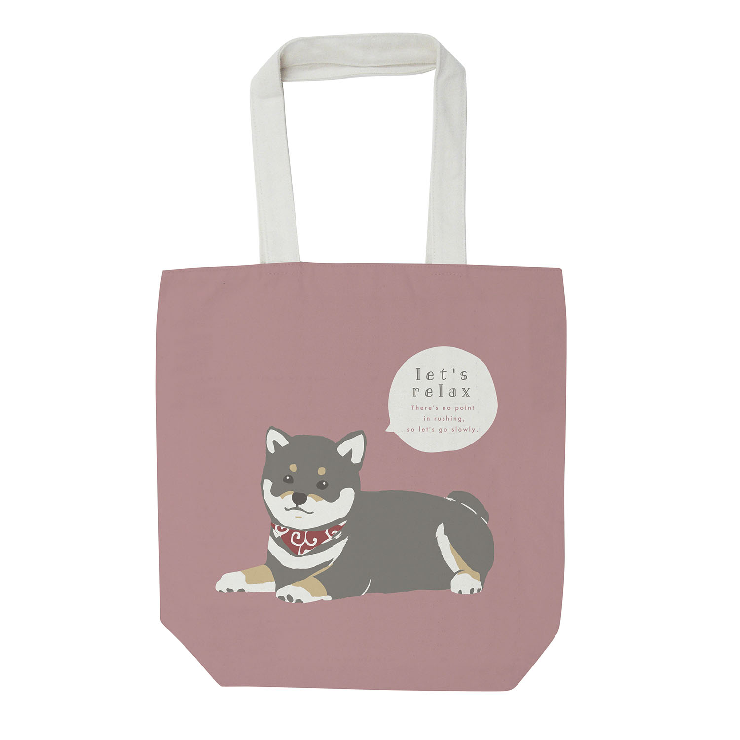 トートバッグ くろまめ