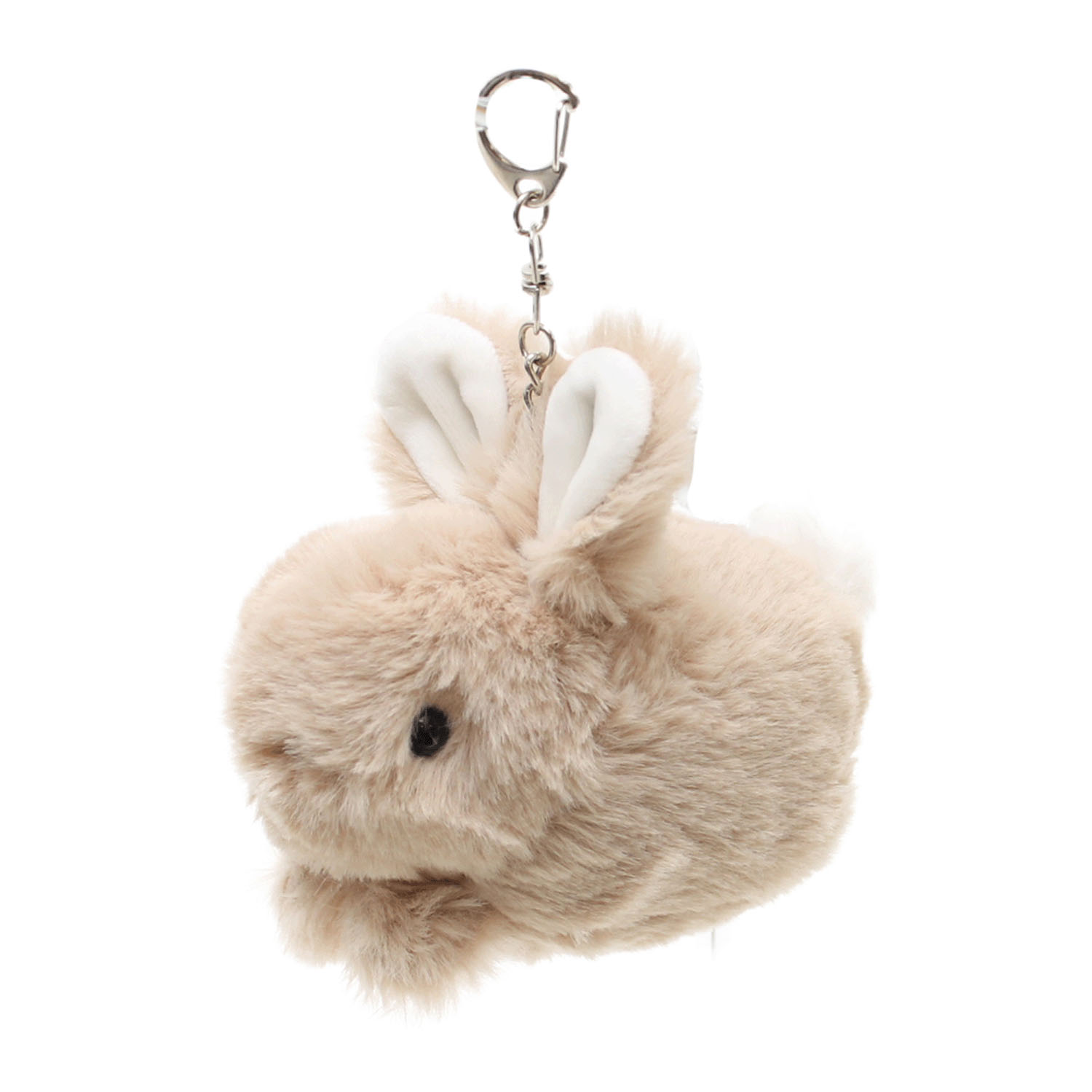 モチーフアニマルキーチャーム ウサギ／ベージュ