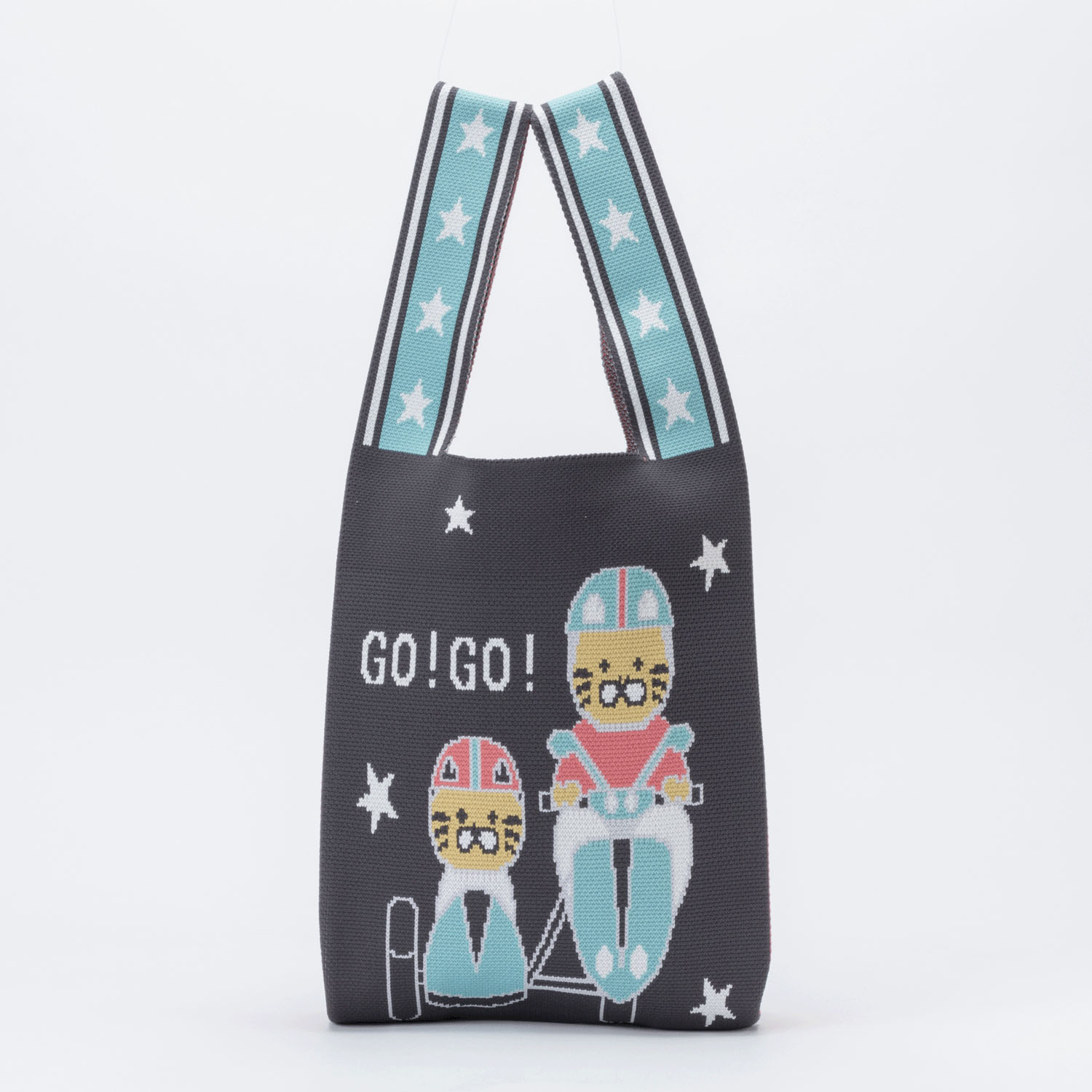 NEKONOBA ニットバッグ大 MOTOR CATS