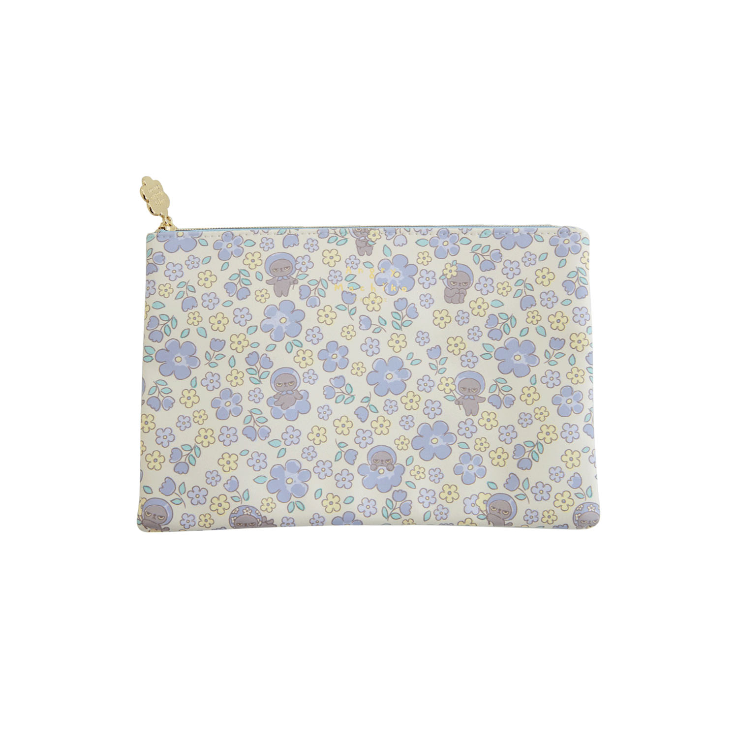 アングリーマチコ フラワー フラットポーチ - 画像3