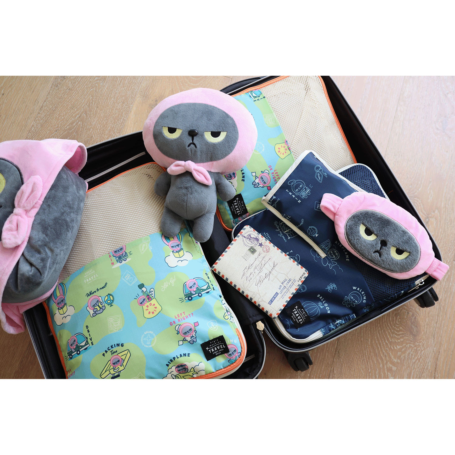 アングリーマチコ トラベル 圧縮ポーチM TU - 画像5