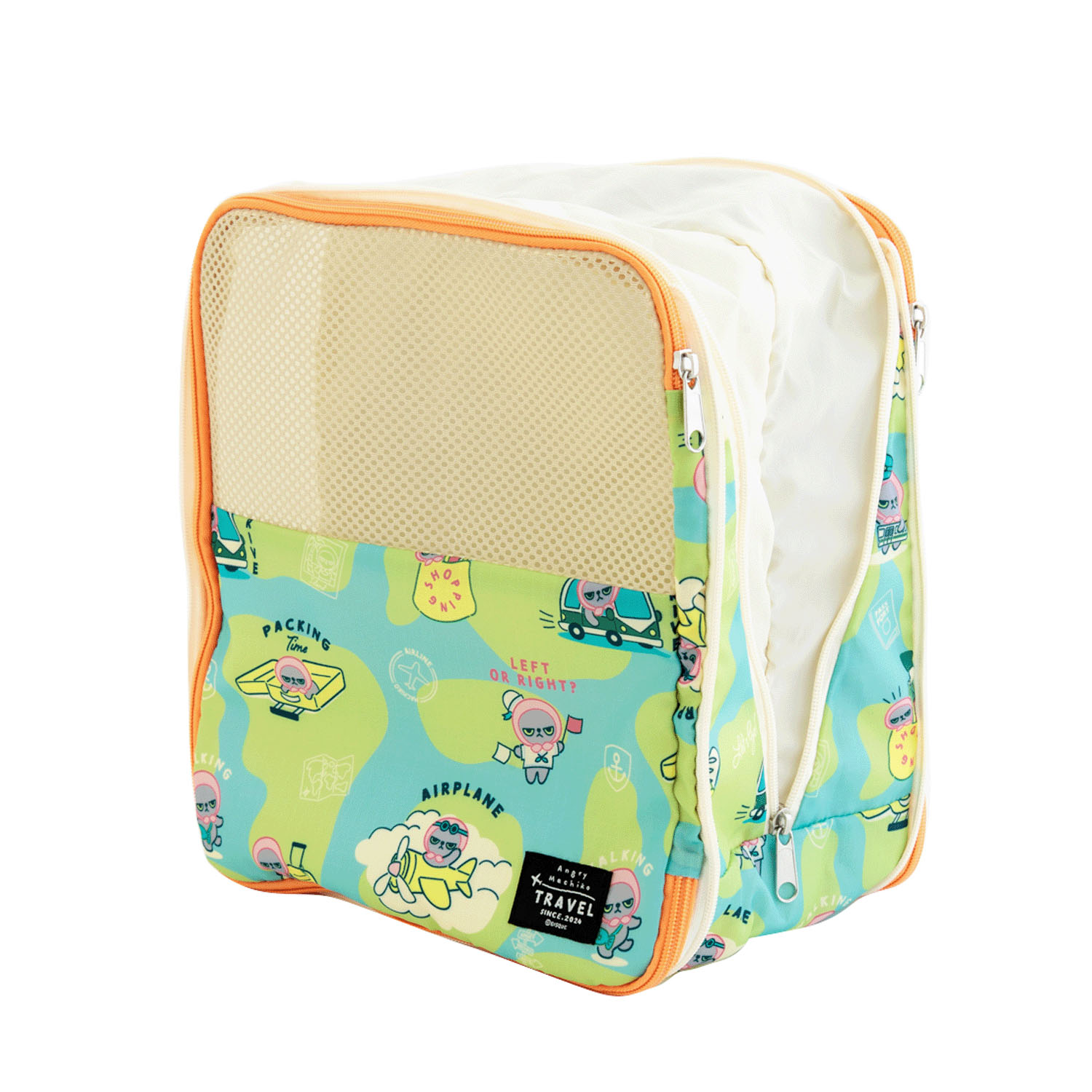 アングリーマチコ トラベル 圧縮ポーチM TU